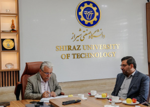 حضور رئیس و مدیران جهاد دانشگاهی استان فارس در دانشگاه و دیدار با رئیس دانشگاه